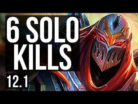 ZED vs JANNA (MID) | 13/0/3, Legendary, 6 solo kills, 1.0M mastery, 400+ games | EUW Master | 12.1