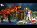 Shinchan Franklin Going To Jurassic Park In Gta 5