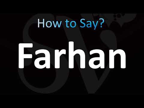 How to Pronounce Farhan (CORRECTLY!)