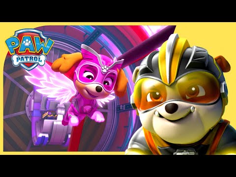 Mighty Pups Stop a Rocket Ship Lighthouse 🚀+ More Cartoons for Kids