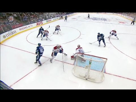 Tyler Bozak 9th Goal of the Season! 1/7/2017 (Montreal Canadiens vs Toronto Maple Leafs)