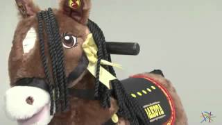 Tek Nek Toys Rockin Rider Dakota Deluxe Rocking Horse - Product Review Video