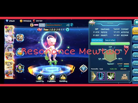 Pokeland Legends: Quick Reso Mewtwo Y Damage Test Vs Sns