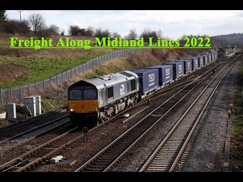 Freight along Midland Lines 2022