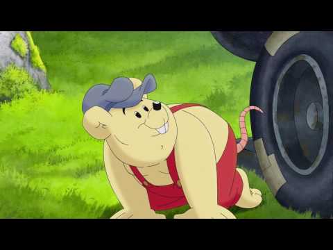 Bamse och häxans dotter: Filmklipp #2 - "Kanon"