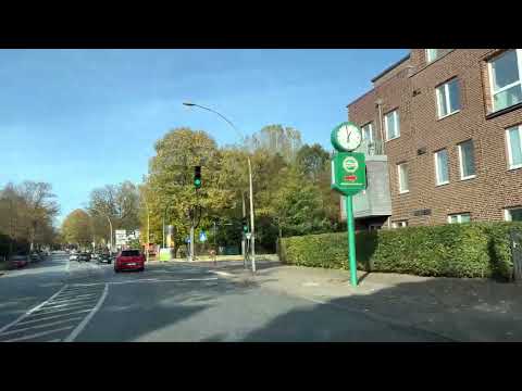 driving from Hamburg to Elmshorn HDR October 2022