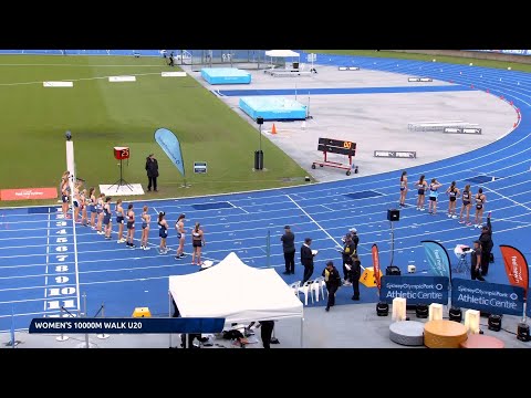 Open & U20 Women 10000m Race Walk Final 2022 Aus Track & Field Champs
