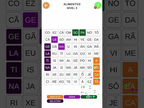 Caça-Palavras Silábico Video