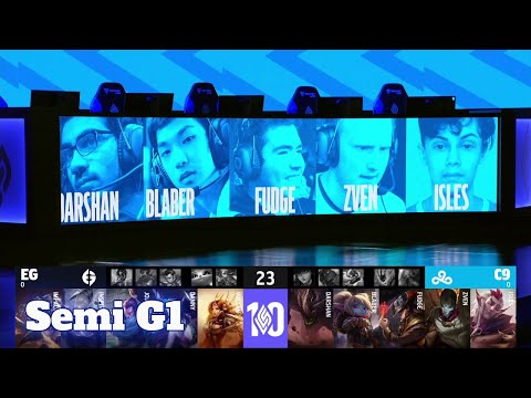 EG vs C9 - Game 1 | Semi Final LCS 2022 Lock In Playoffs | Cloud 9 vs Evil Geniuses G1 full game
