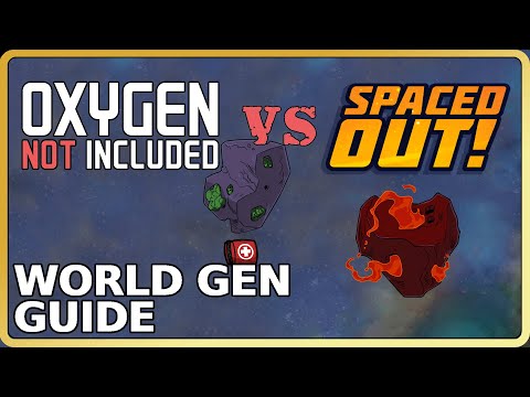 Oxygen Not Included vs Spaced Out | World Traits, Asteroids, Start Options Explained