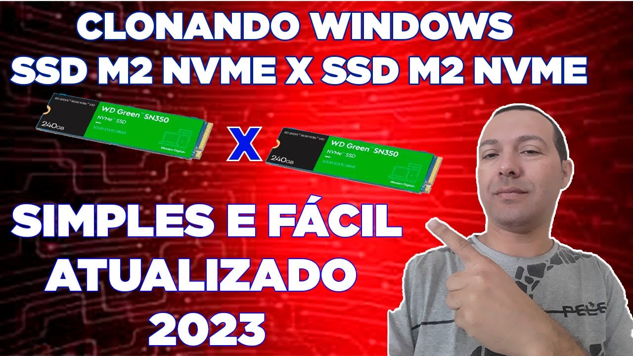 COMO CLONAR SSD M2NVME PARA OUTRO SSD M2NVME