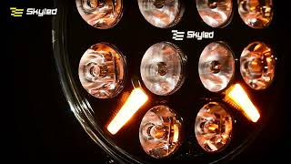 LED světlomet Skyled Jupiter 9X+" s pozičním světlem, 9-36V, 120W, 13000lm, Boost