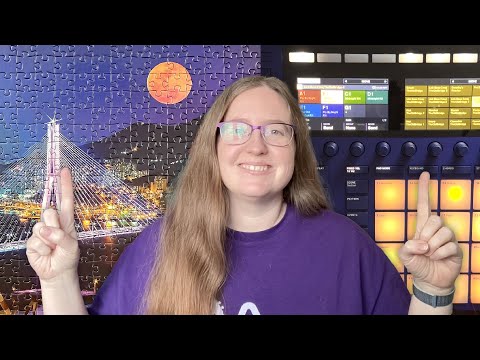Night City by Gerjato Puzzles with Maschine beat making & jigsaw puzzle time-lapse