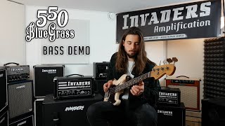 Video thumbnail for Invaders Amplification - Serie 5 - 550 BlueGrass - 50W Full tube - Bass Demo with Loic Videtta by Invaders Amplification