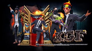 KGF CHAPTER - 2 || KGF PART 3 || FREE FIRE SHORT ACTION STORY || ROCKY BHAI || KGF FREE FIRE