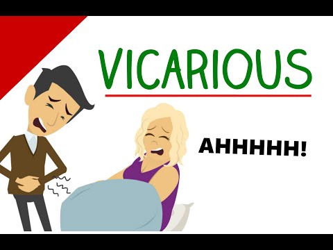 Learn English Words: VICARIOUS Meaning (Vocabulary With Pictures)