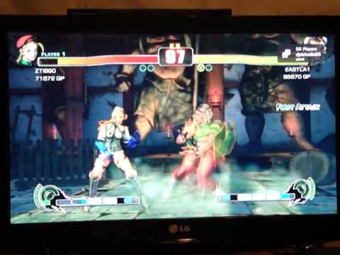 Street Fighter 4 Online SG Match Chun vs Cammy