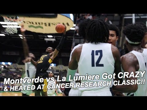 Montverde vs La Lumiere Got CRAZY & HEATED AT CANCER RESEARCH CLASSIC!! | FULL GAME HIGHLIGHTS