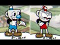 Cuphead DLC Cuphead And Mugman Reaction To Dropping The Astral Cookie