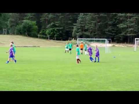 Pierwszy sparing MKS Junior na GŁÓWNEJ PŁYCIE(dużym boisku) w Luzinie!!!