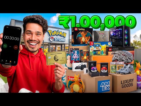 SPENDING 1 LAKH UNDER 30 MIN IN AMERICA 🤑
