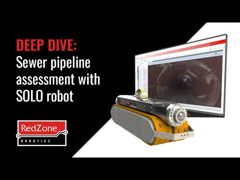 SOLO®管道检测机器人CCTV | RedZone Robotics