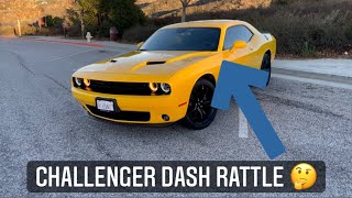 DODGE CHALLENGER / CHARGER DASH RATTLE SOLVED!
