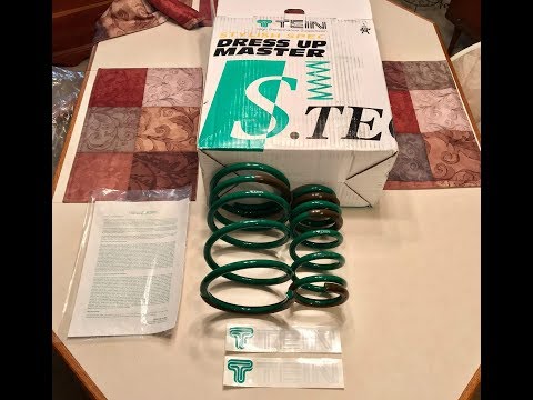 Tein S-Tech Lowering Springs! | Rsx Type S