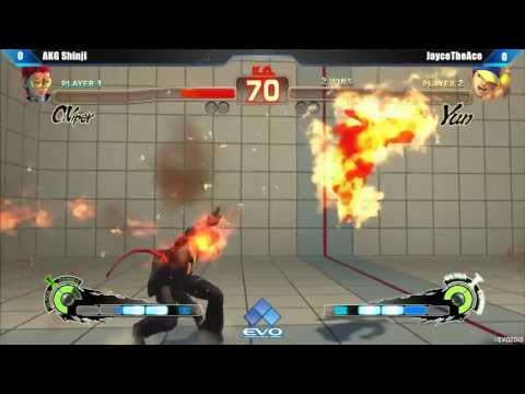 [EVO 2013 SSFIV AE] AKG Shinji (C Viper) vs JayceTheAce (Yun)