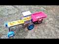How To Make Matchbox Tractor With Trolley Diy Project