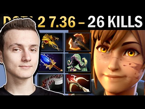 Marci Gameplay Miracle with 26 Kills and Battlefury - Dota Ringmaster