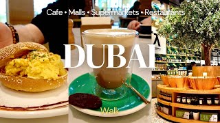 [4K] Dubai Walk! Supermarkets 🛍️ Shopping Malls, Restaurants & More | Dubai Family Vlog 4K 🇦🇪