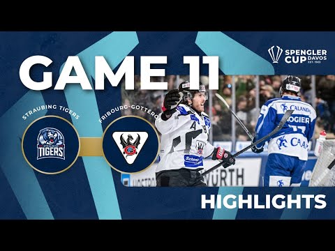 Highlights | Straubing Tigers vs. Fribourg-Gottéron | Final | Spengler Cup Davos 2024