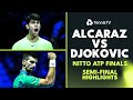 Novak Djokovic vs Carlos Alcaraz Match Highlights! | Nitto ATP Finals 2023
