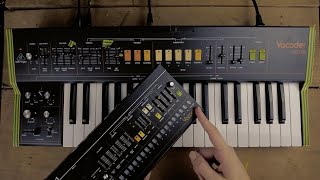 Video thumbnail for Roland VP-03 vs. Behringer VC340 - Vocoder Comparison by Easy Tiger
