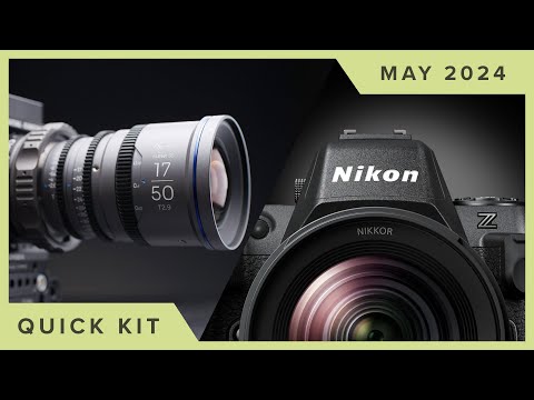 Quick Kit / May 2024 - KipperTie Electronic ND Mount, TINY Cine Lenses, DJI Mic Sony Adapter & More!