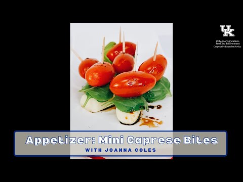 Mini Caprese Bites - Appetizer