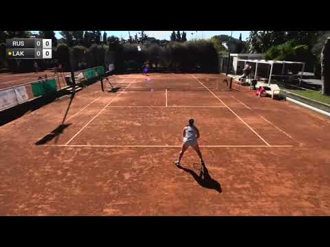 Michaela Laki [Q] - Arantxa Rus [1] | W25 Santa Margherita di Pula 2023 Round of 32