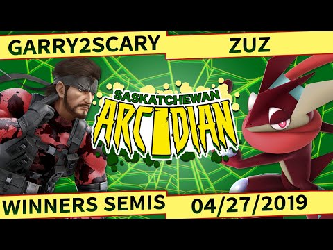 Garry2Scary (Snake) vs. Zuz (Greninja) - Winners Semis - SK Ultimate Arcadian