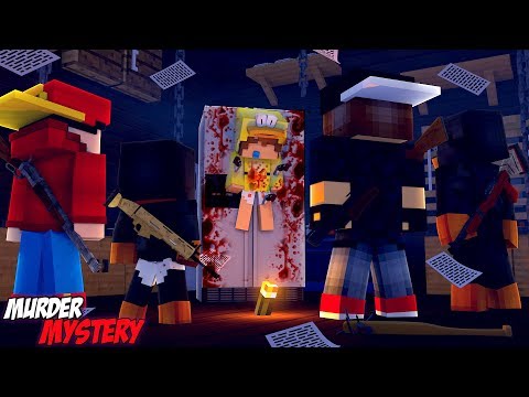 Minecraft MURDER MYSTERY?? - WHO HAS KILLED BABY DUCK????