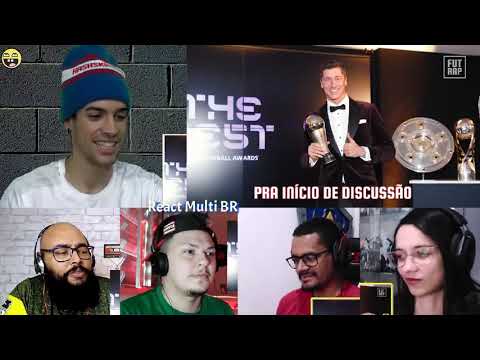 React Multi - Haaland vs Lewandowski | BATALHA DE RAP ( FutRap / FutParódias )