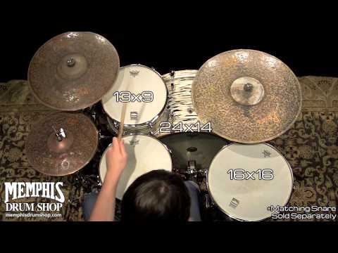 Sakae Trilogy Drum Set 24/13/16 - Mint Oyster Pearl