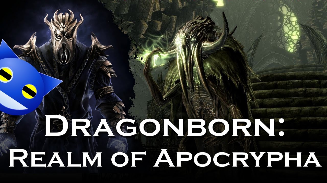 Skyrim Dragonborn DLC : Realm of Apocrypha & Hermaeus Mora - YouTube
