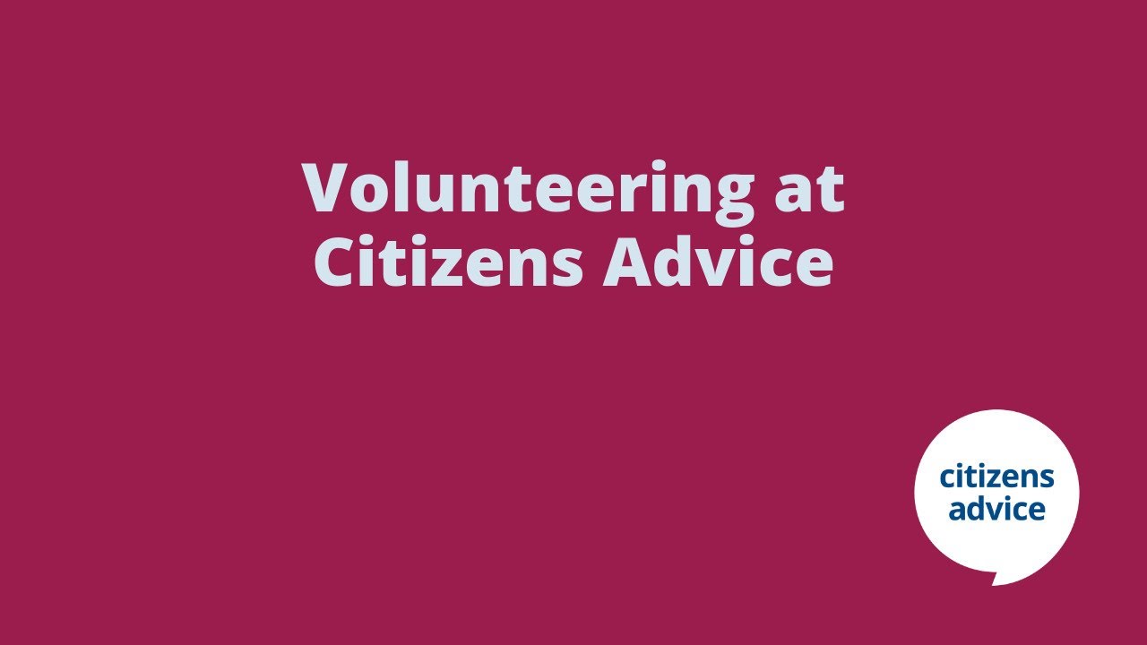 Volunteering at Citizens Advice