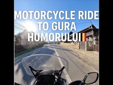 Motorcycle Ride to Gura Humorului 🇷🇴 | Sunny Day on the Yamaha Ténéré 700