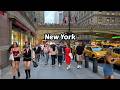New York Manhattan Summer Walk 42nd Street