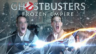 GHOSTBUSTERS: FROZEN EMPIRE - Peyton and Eli Manning Suit Up
