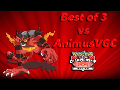 VGC BEST OF THREE SERIES [LIVE] vs AnimusVGC! (Kyle Livinghouse)