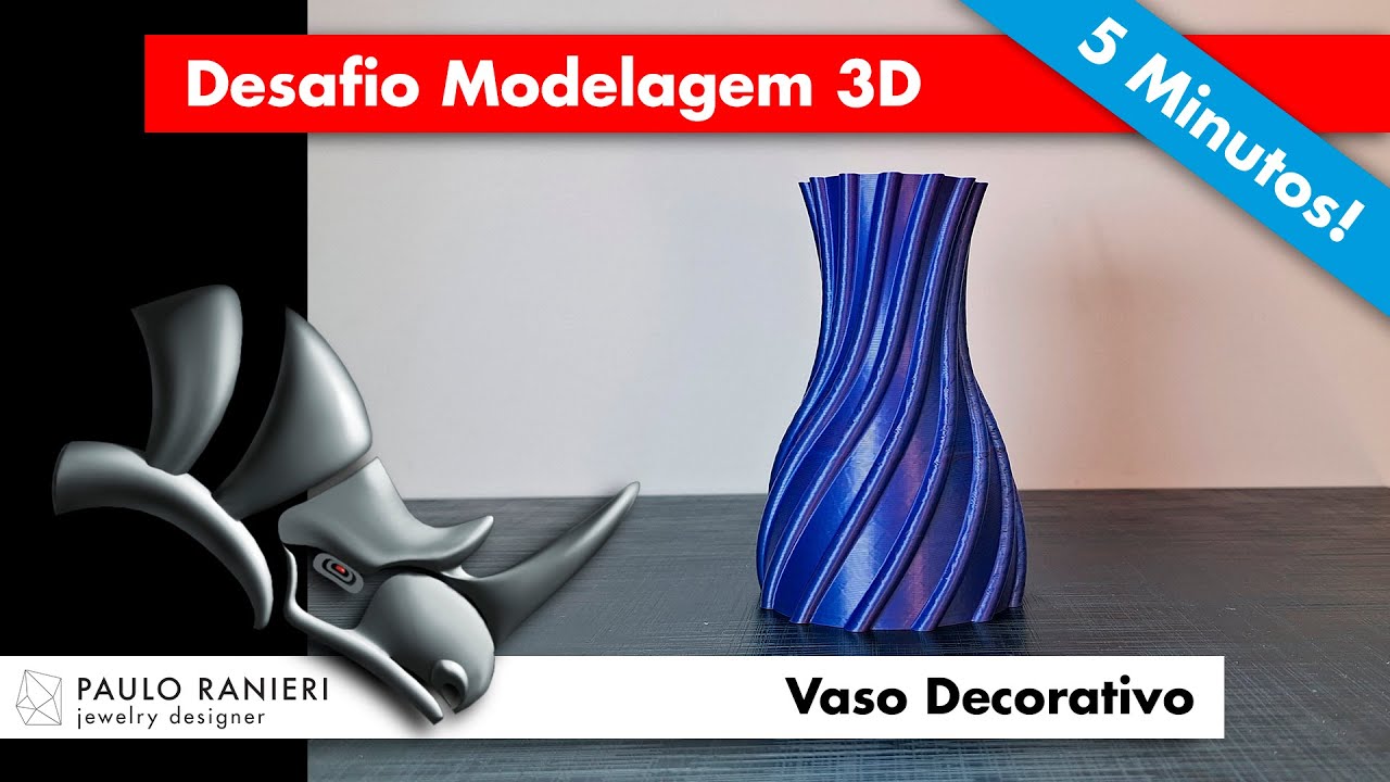 Decorative Vase 3D Print Model