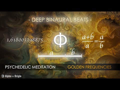 Goldener Schnitt – Psychedelische Meditation – Binaurale Frequenzen